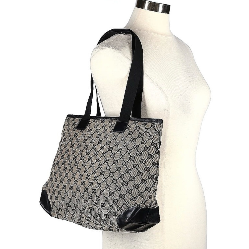 GUCCI Monogram Canvas Tote Bag - Picture 3 of 13